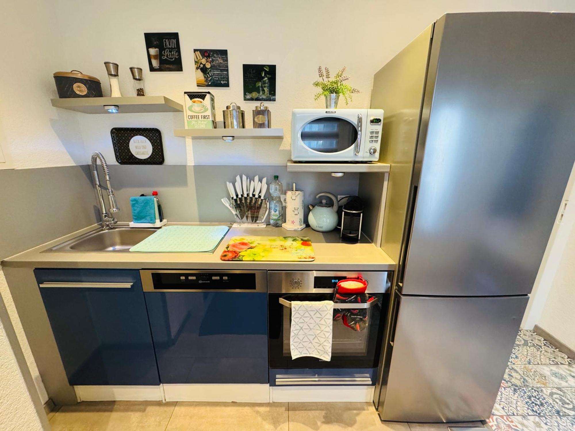 2 Room Galerie Einliegerwohnung In Rheinstetten, Messe Naehe, Rollstuhlfahrer Geeignet Exteriér fotografie